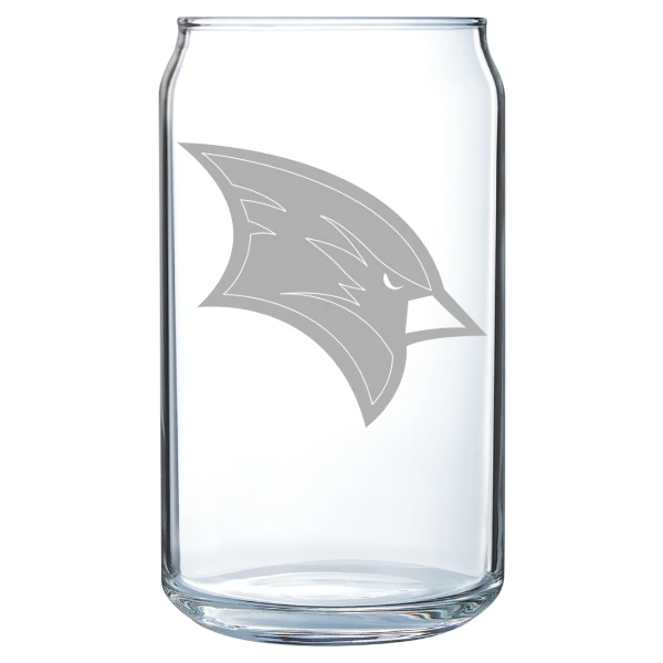 Saginaw Valley State University Polar Camel 16 oz. Can Glass