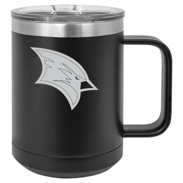 Saginaw Valley State University Polar Camel 15 oz. Mug with Slider Lid