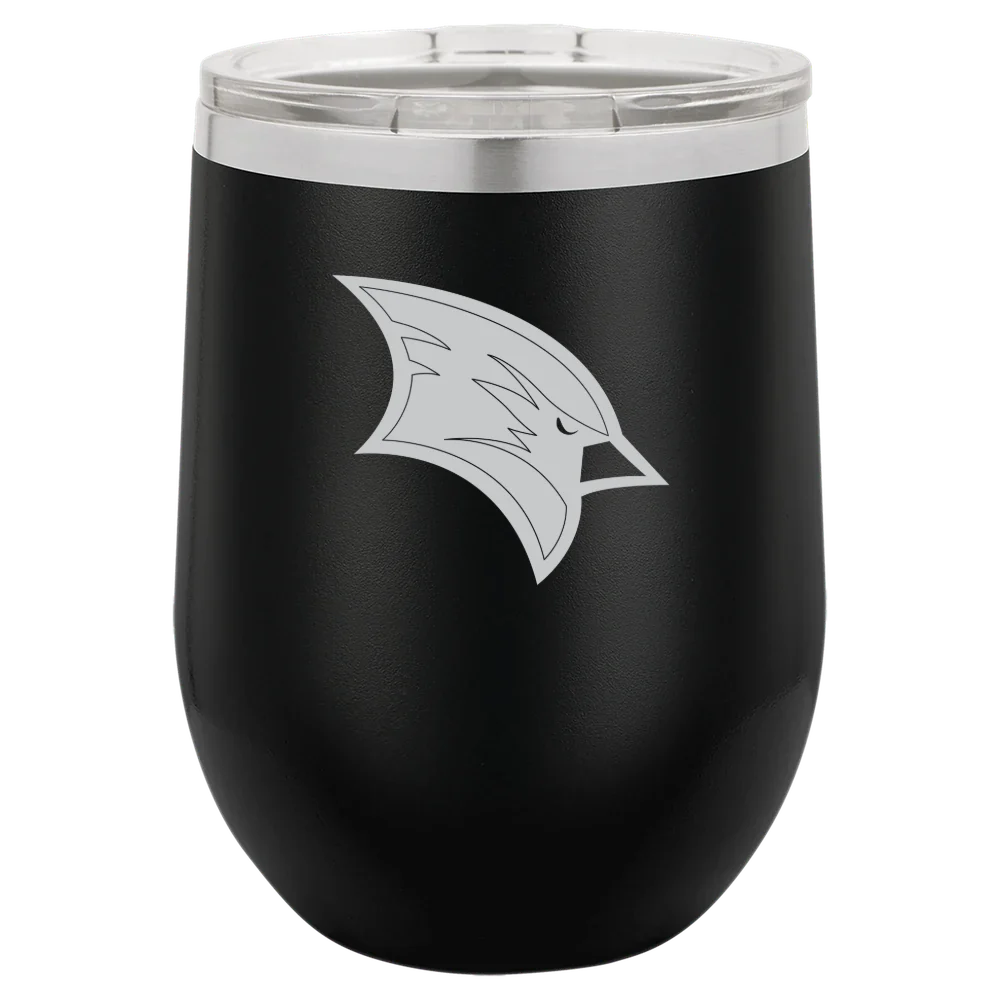 Saginaw Valley State University Polar Camel 12 oz. Stemless Wine Tumbler