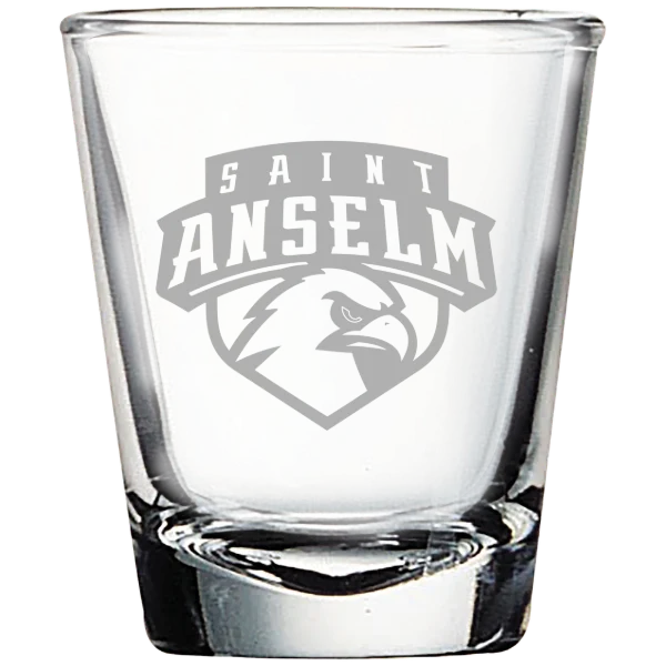 Saint Anselm College Polar Camel 1.7 oz. Shot Glass