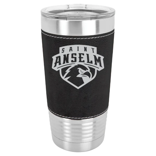 Saint Anselm College Polar Camel 20 oz. Leatherette Grip Tumbler with Standard Lid