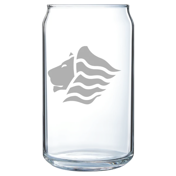Saint Leo University Polar Camel 16 oz. Can Glass