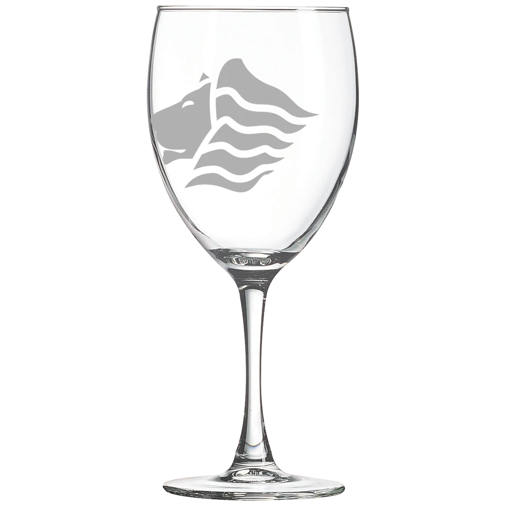 Saint Leo University Polar Camel 10 1/2 oz. Wine Glass