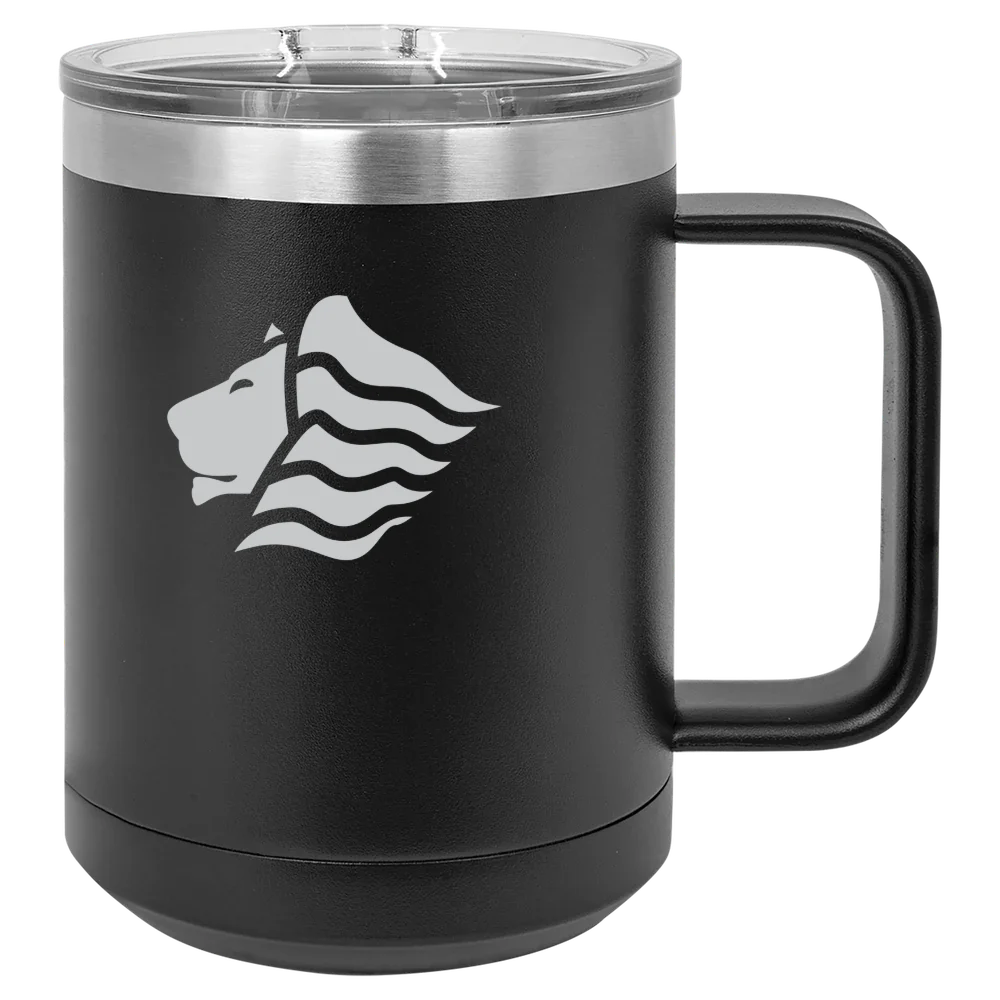 Saint Leo University Polar Camel 15 oz. Mug with Slider Lid