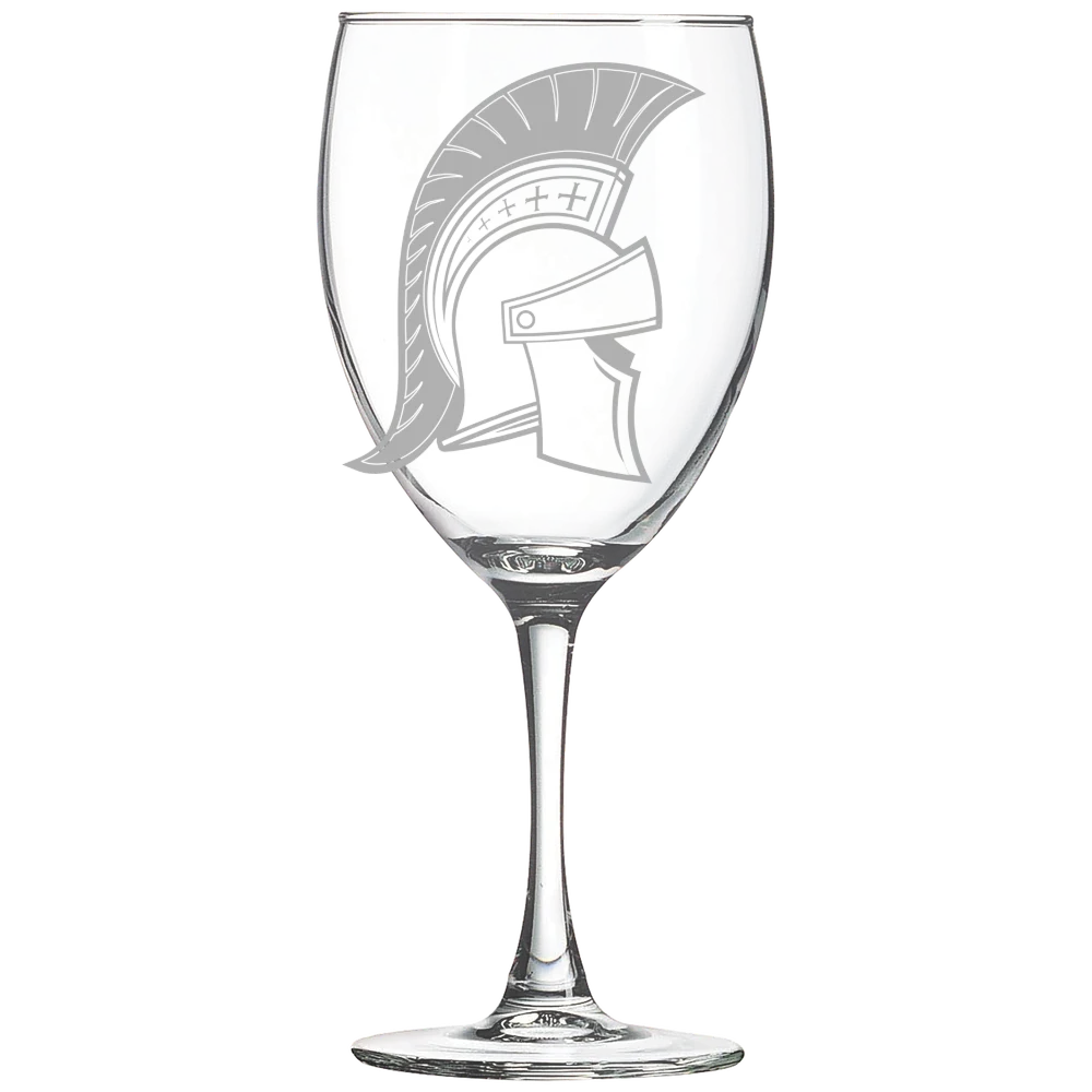 Saint Martin's University Polar Camel 10 1/2 oz. Wine Glass