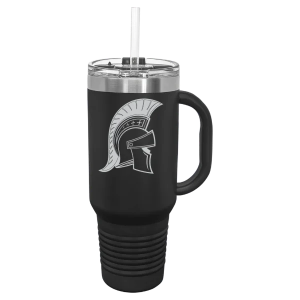 Saint Martin's University Polar Camel 40 oz. Travel Mug with Snap Lid & Straw
