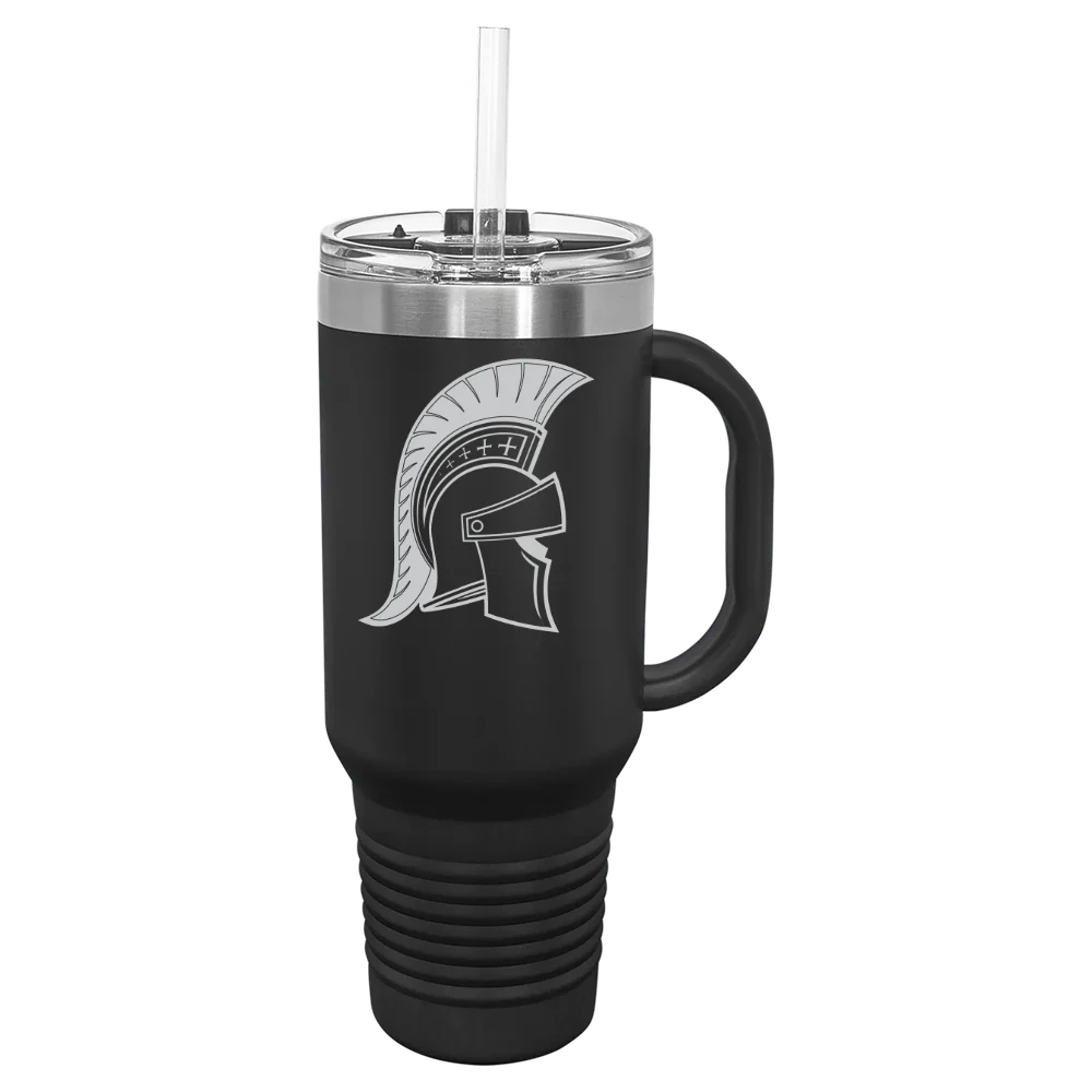 Saint Martin's University Polar Camel 40 oz. Travel Mug with Snap Lid & Straw