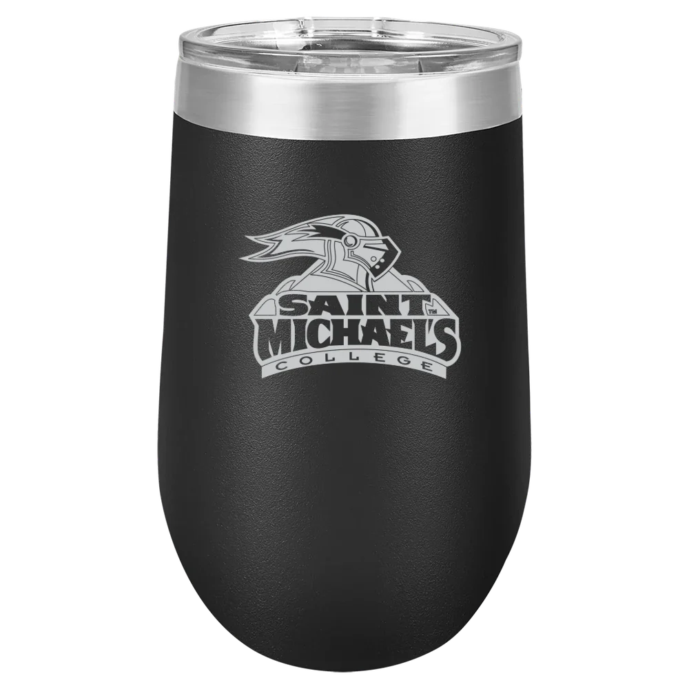 Saint Michael's College Polar Camel 16 oz. Stemless Wine Tumbler