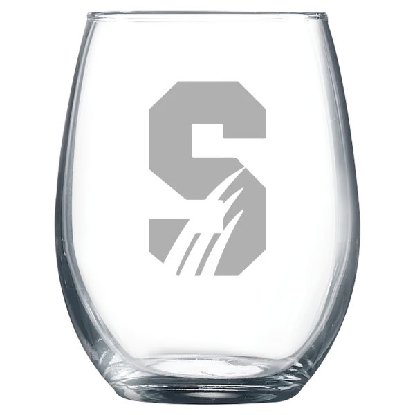 Salem University (West Virginia) Polar Camel 9 oz. Stemless Wine Glass
