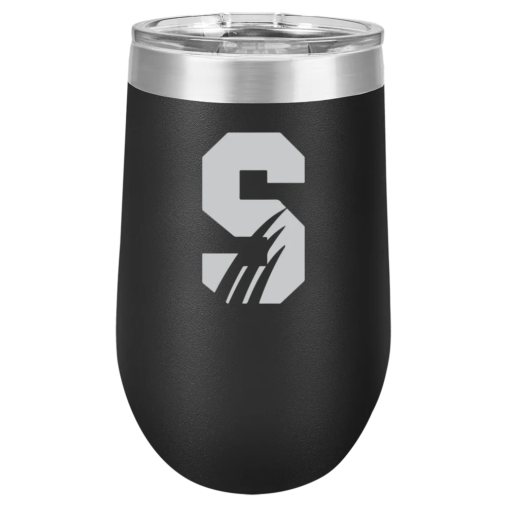Salem University (West Virginia) Polar Camel 16 oz. Stemless Wine Tumbler