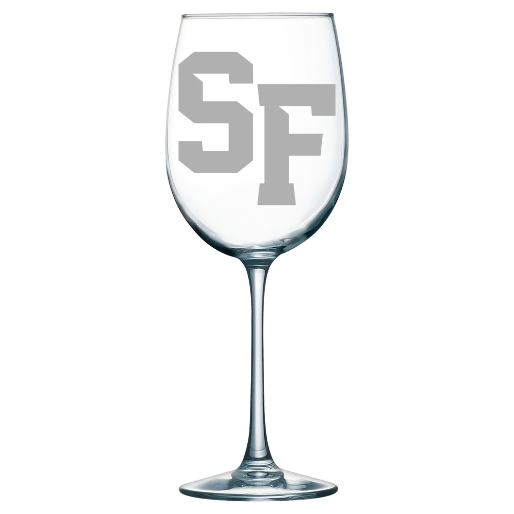 San Francisco State University Polar Camel 19 oz. Wine Glass
