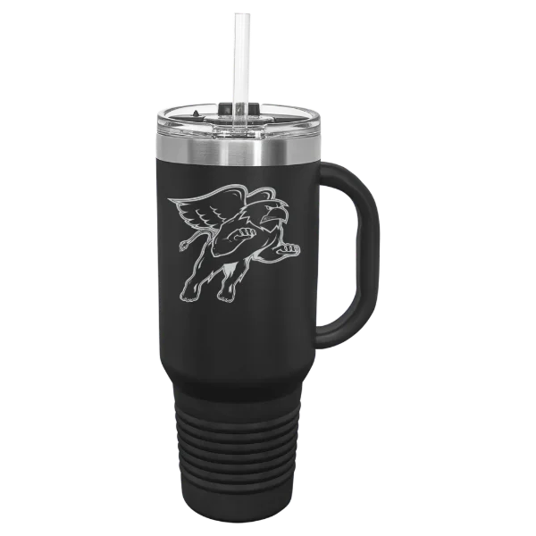 Seton Hill University Polar Camel 40 oz. Travel Mug with Snap Lid & Straw