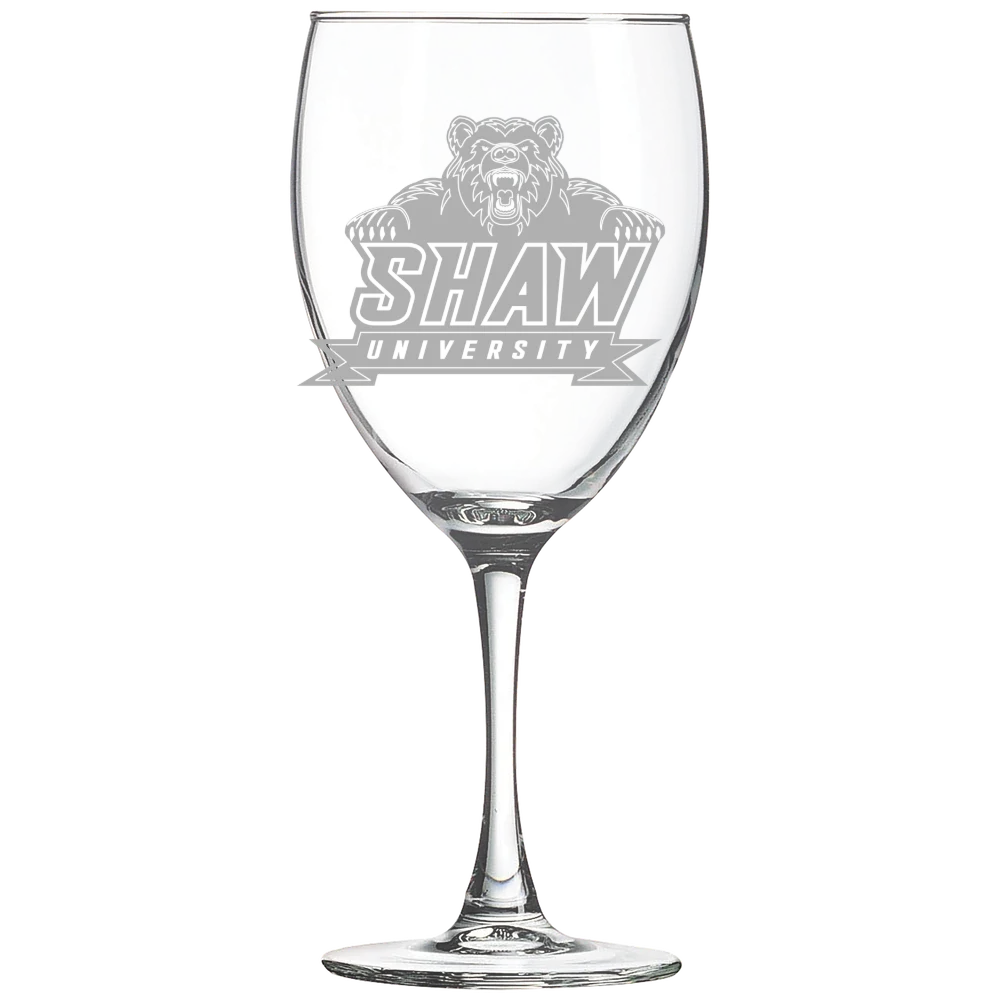 Shaw University Polar Camel 10 1/2 oz. Wine Glass
