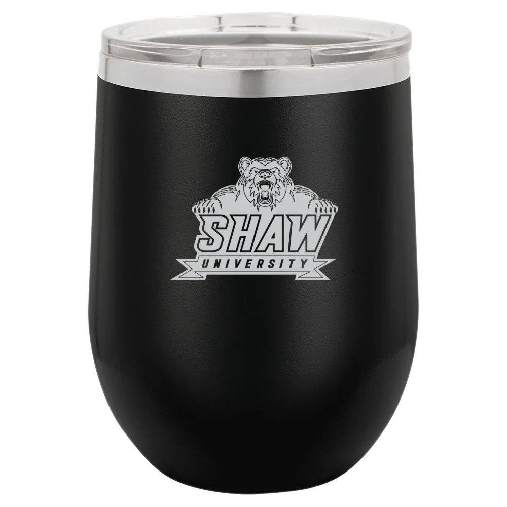Shaw University Polar Camel 12 oz. Stemless Wine Tumbler