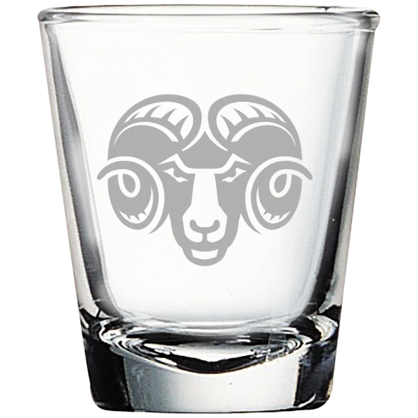 Shepherd University Polar Camel 1.7 oz. Shot Glass