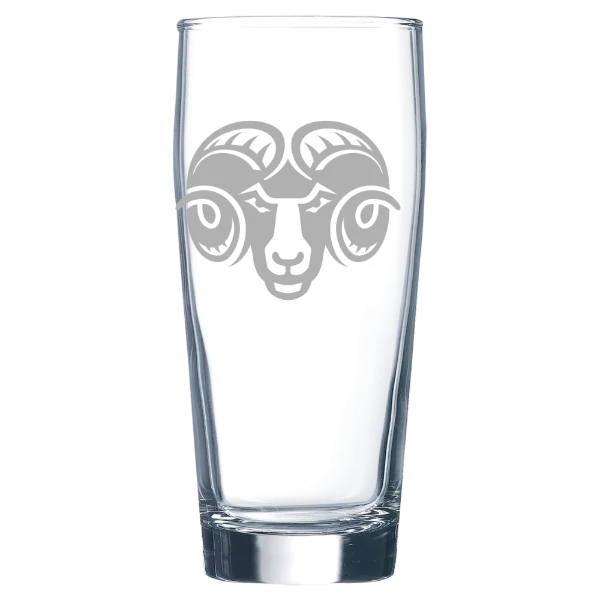 Shepherd University Polar Camel 16 oz. Willi Becher Beer Glass