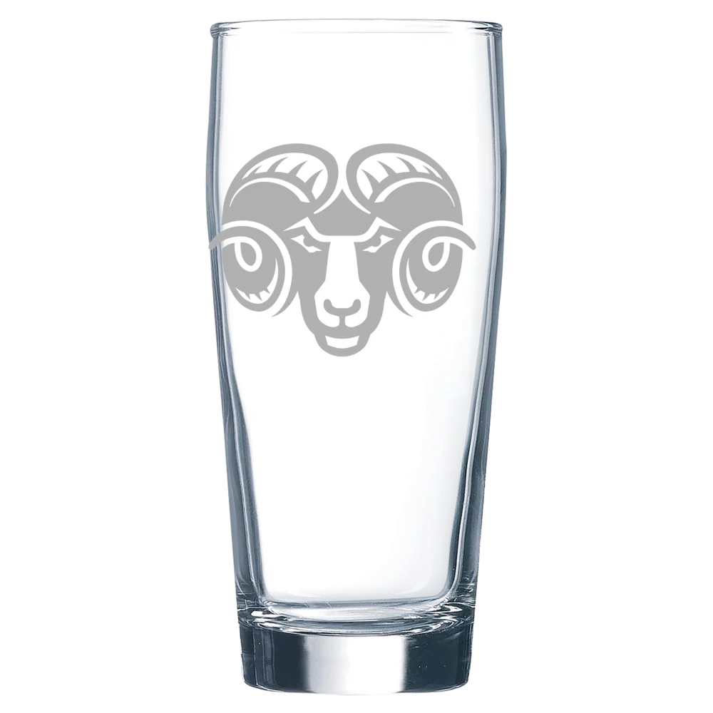 Shepherd University Polar Camel 16 oz. Willi Becher Beer Glass