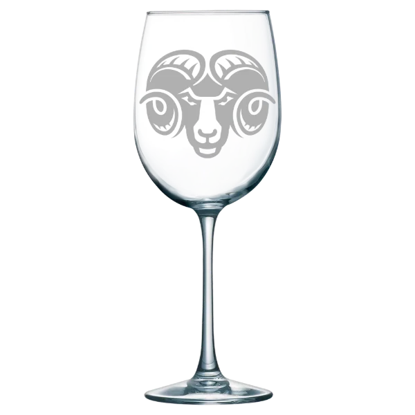 Shepherd University Polar Camel 19 oz. Wine Glass