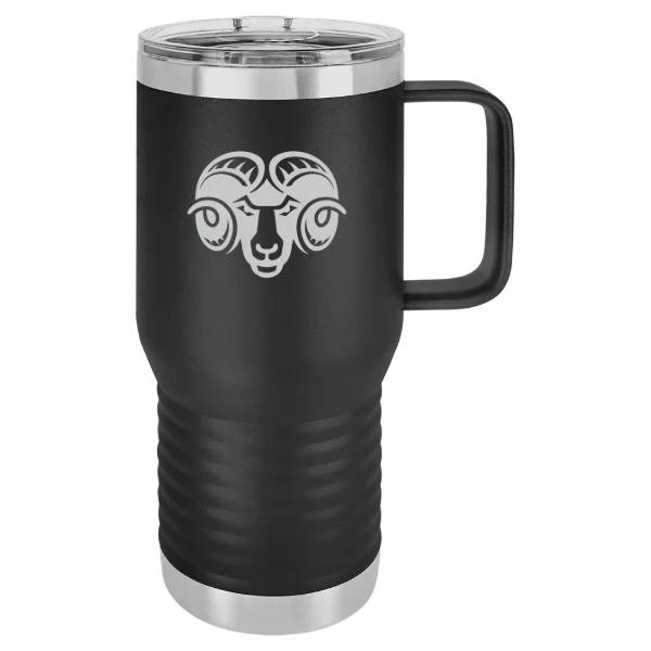 Shepherd University Polar Camel 20 oz. Travel Mug with Slider Lid