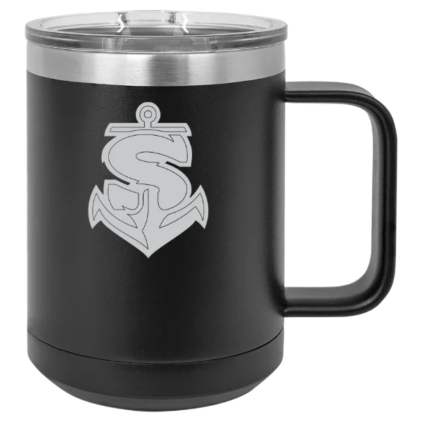 Shippensburg University of Pennsylvania Polar Camel 15 oz. Mug with Slider Lid