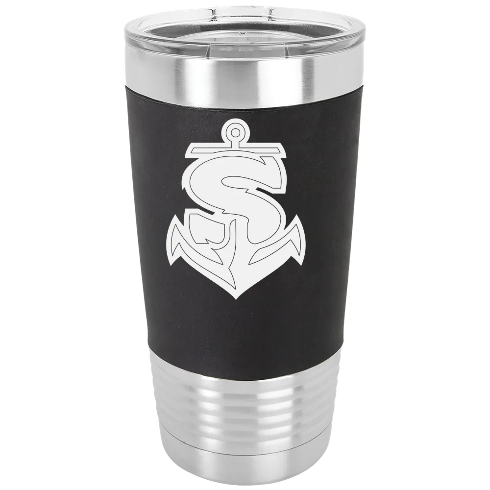 Shippensburg University of Pennsylvania Polar Camel 20 oz. Silicone Grip Tumbler with Standard Lid