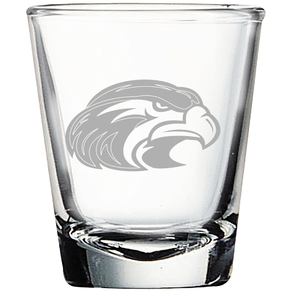 Shorter University Polar Camel 1.7 oz. Shot Glass