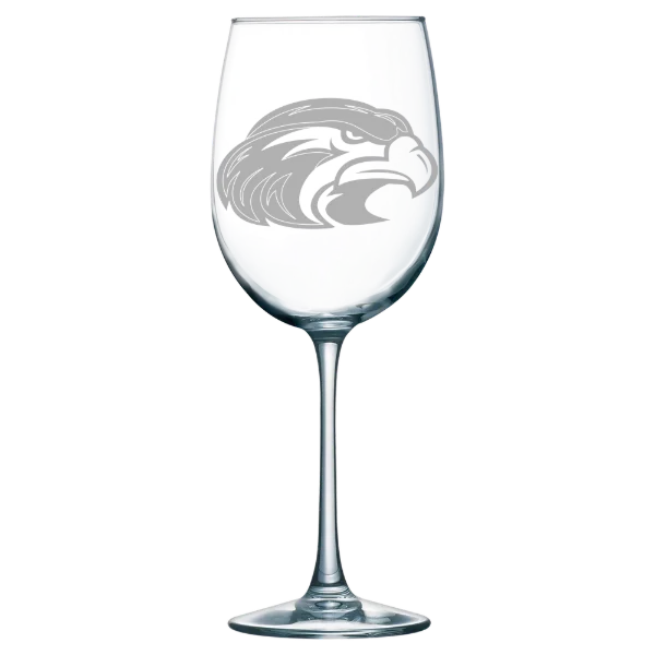 Shorter University Polar Camel 19 oz. Wine Glass