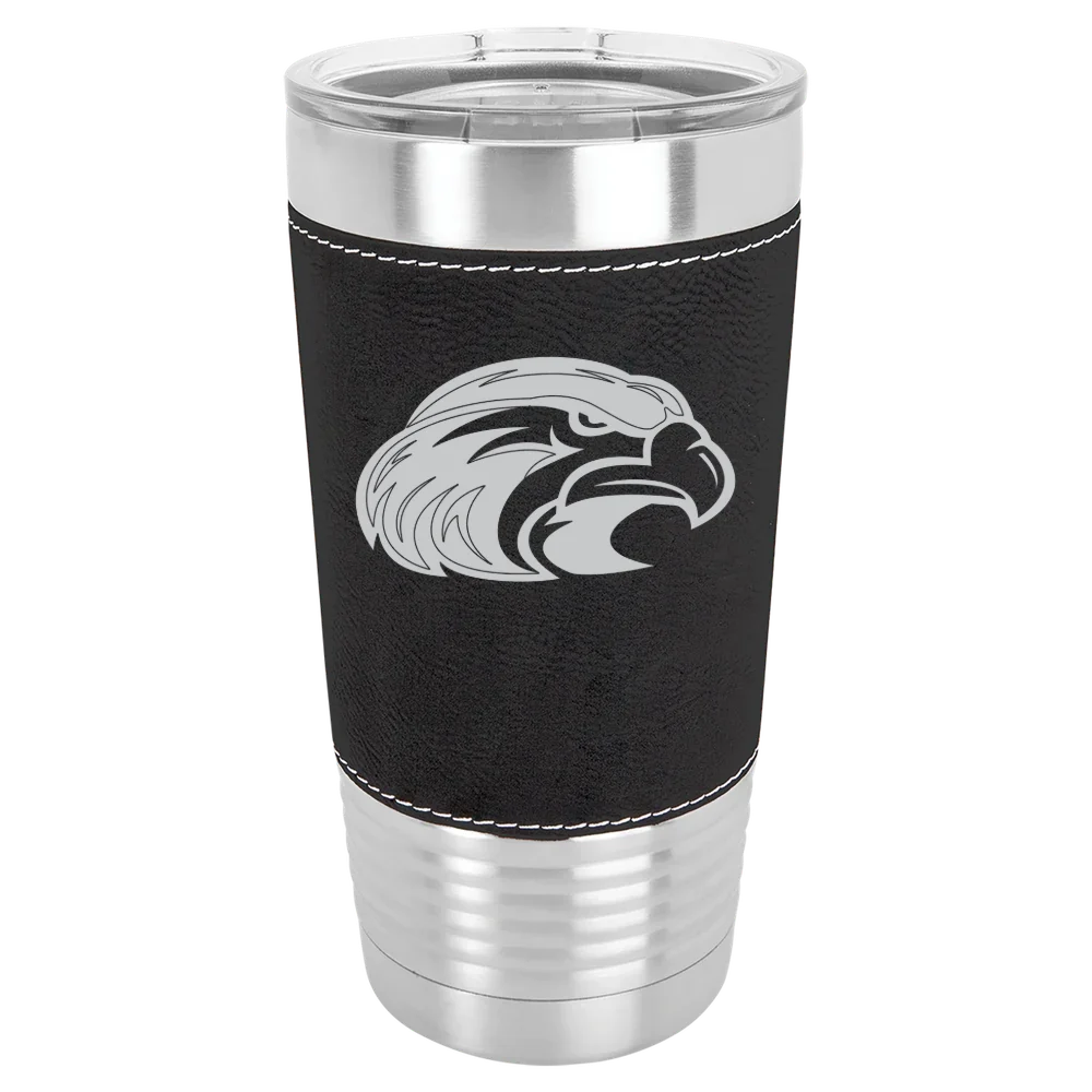Shorter University Polar Camel 20 oz. Leatherette Grip Tumbler with Standard Lid