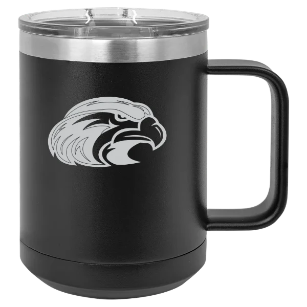 Shorter University Polar Camel 15 oz. Mug with Slider Lid
