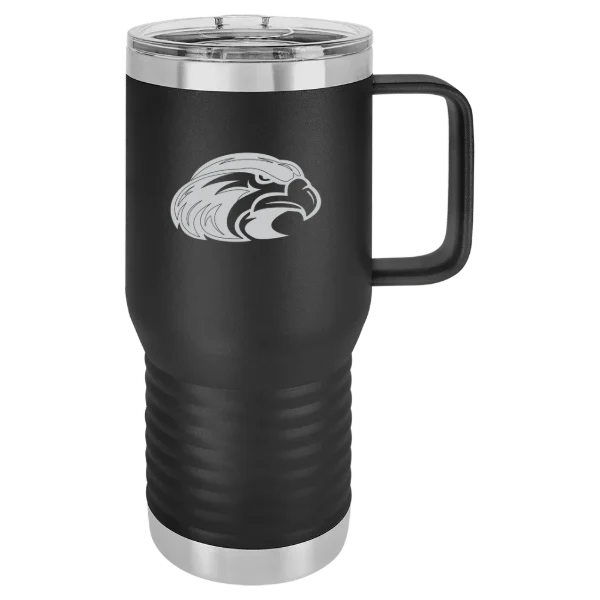Shorter University Polar Camel 20 oz. Travel Mug with Slider Lid