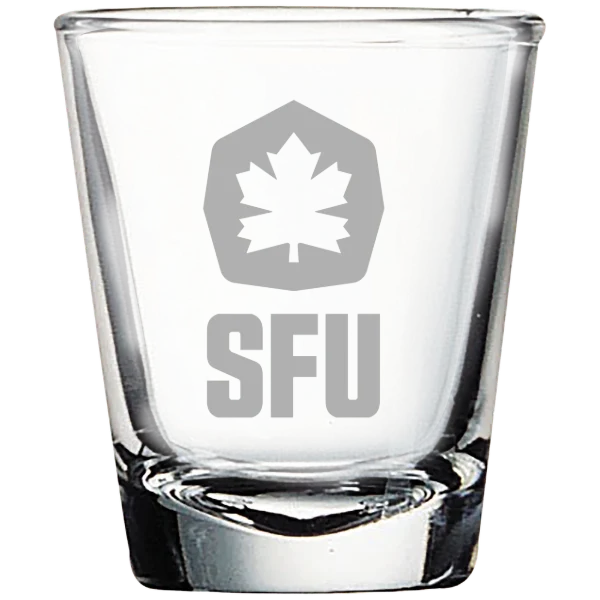 Simon Fraser University Polar Camel 1.7 oz. Shot Glass