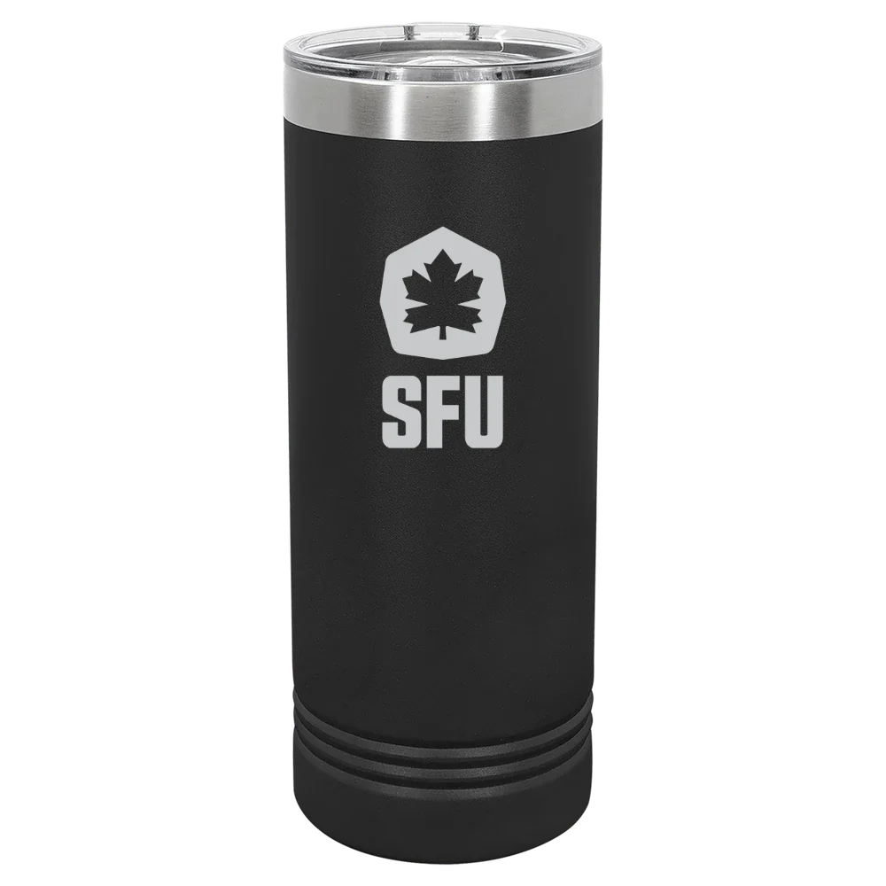 Simon Fraser University Polar Camel 22 oz. Skinny Tumbler with Slider Lid