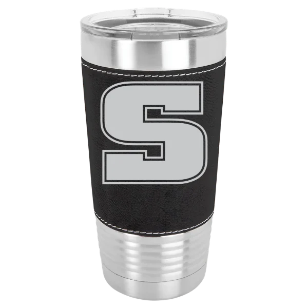 Slippery Rock University of Pennsylvania Polar Camel 20 oz. Leatherette Grip Tumbler with Standard Lid