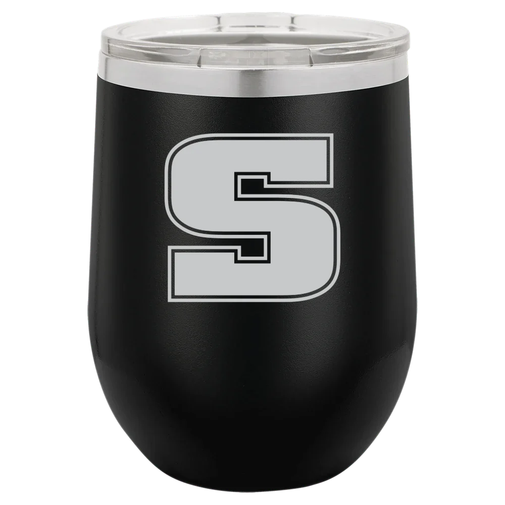 Slippery Rock University of Pennsylvania Polar Camel 12 oz. Stemless Wine Tumbler