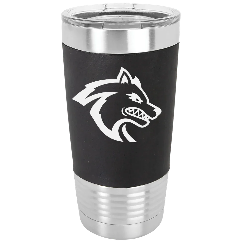 Sonoma State University Polar Camel 20 oz. Silicone Grip Tumbler with Standard Lid