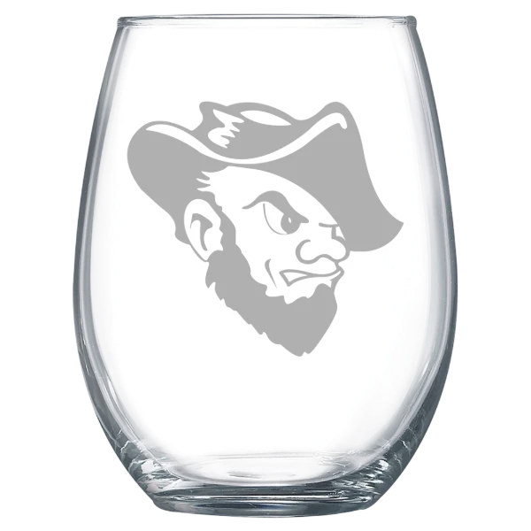 South Dakota School of Mines & Technology Polar Camel 15 oz. Stemless Wine Glass