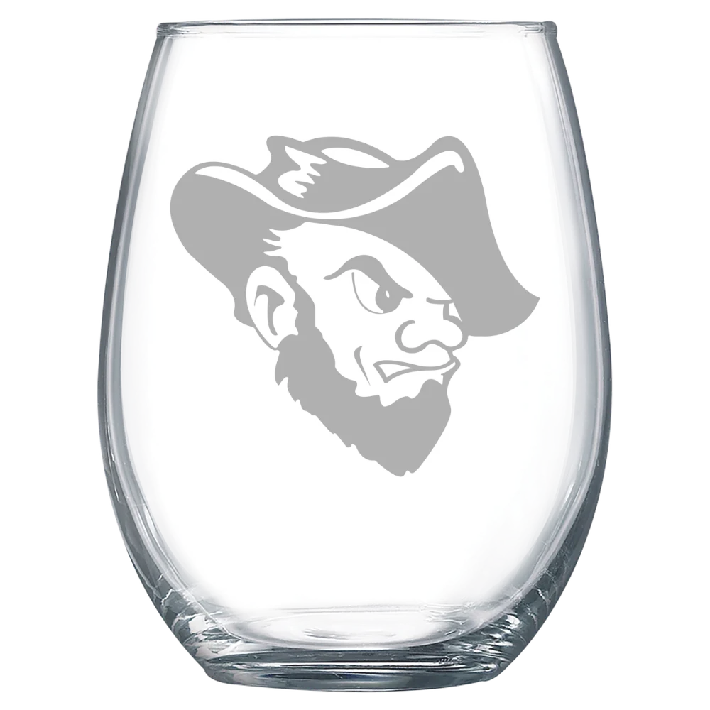 South Dakota School of Mines & Technology Polar Camel 15 oz. Stemless Wine Glass