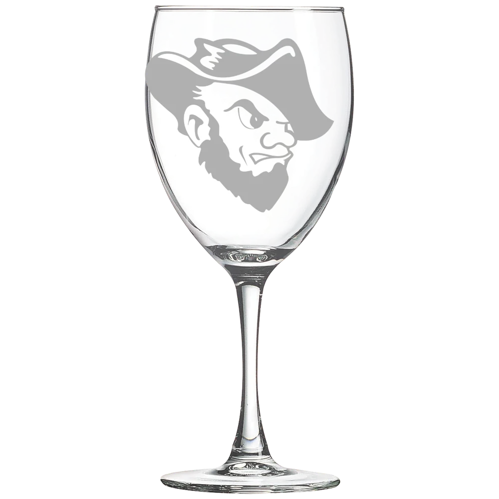 South Dakota School of Mines & Technology Polar Camel 10 1/2 oz. Wine Glass