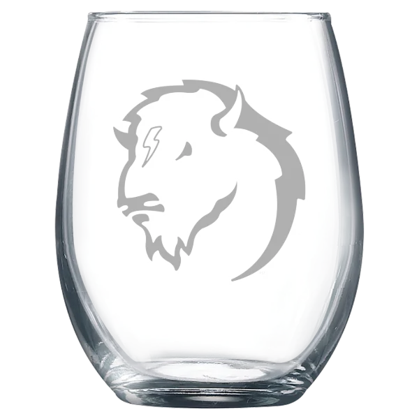 Southeastern Oklahoma State University Polar Camel 9 oz. Stemless Wine Glass