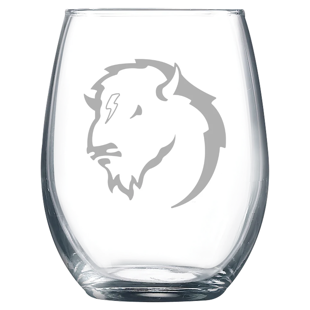 Southeastern Oklahoma State University Polar Camel 9 oz. Stemless Wine Glass