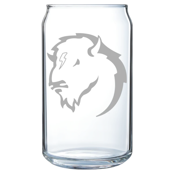 Southeastern Oklahoma State University Polar Camel 16 oz. Can Glass