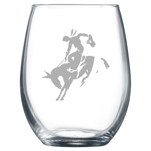Southern Arkansas University Polar Camel 9 oz. Stemless Wine Glass