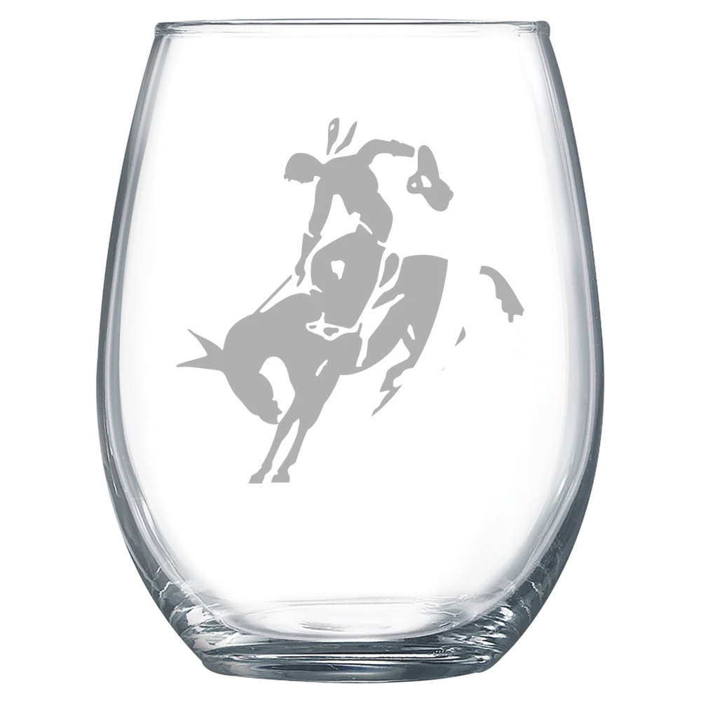 Southern Arkansas University Polar Camel 15 oz. Stemless Wine Glass