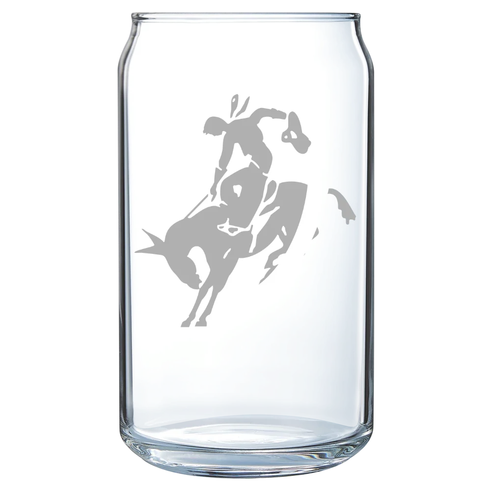 Southern Arkansas University Polar Camel 16 oz. Can Glass
