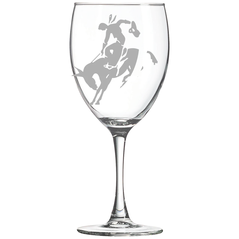 Southern Arkansas University Polar Camel 10 1/2 oz. Wine Glass