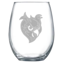 Southern Connecticut State University Polar Camel 15 oz. Stemless Wine Glass