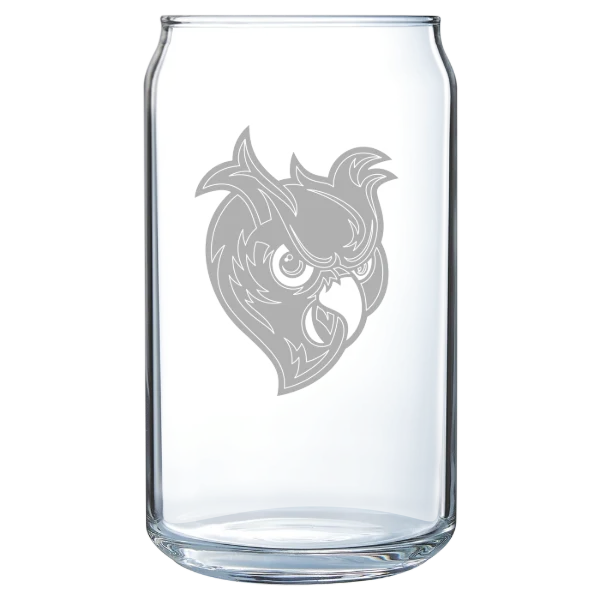 Southern Connecticut State University Polar Camel 16 oz. Can Glass