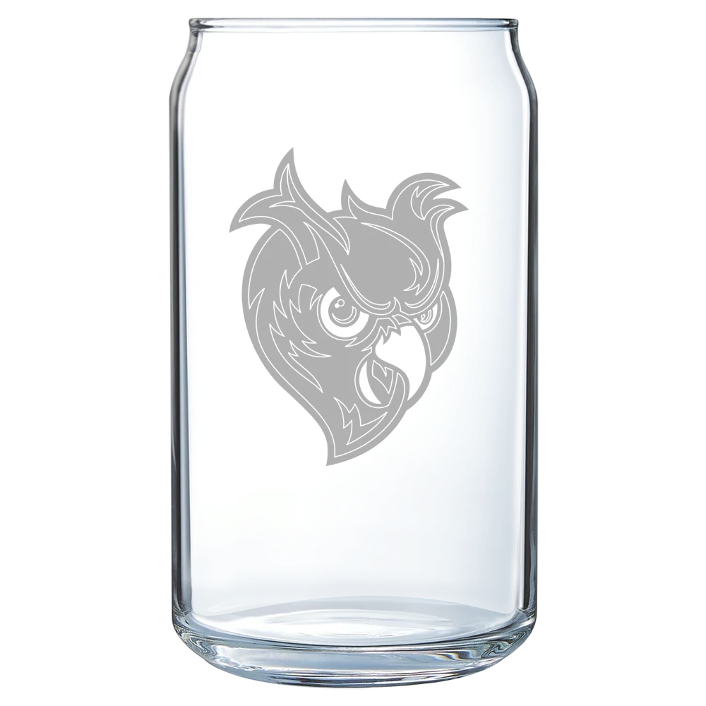 Southern Connecticut State University Polar Camel 16 oz. Can Glass