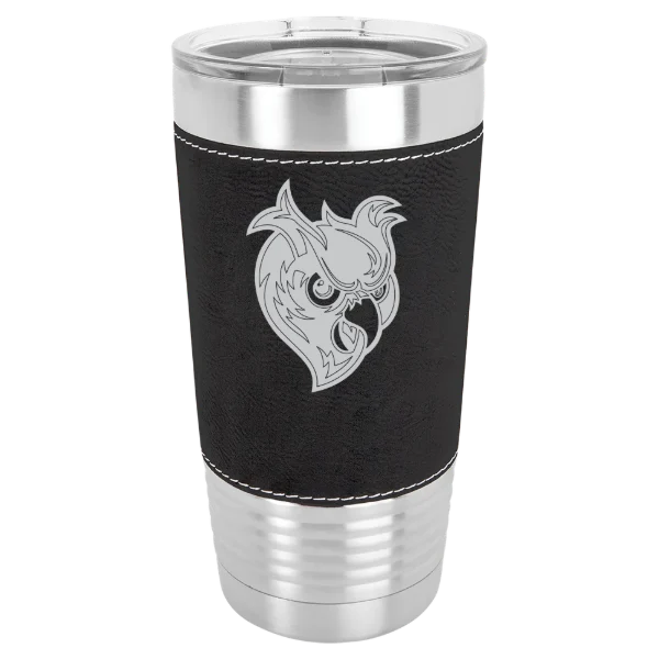 Southern Connecticut State University Polar Camel 20 oz. Leatherette Grip Tumbler with Standard Lid