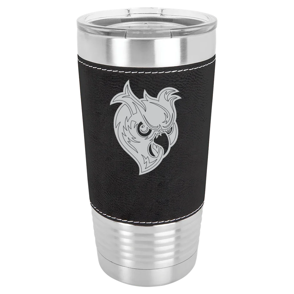 Southern Connecticut State University Polar Camel 20 oz. Leatherette Grip Tumbler with Standard Lid